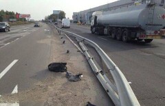 Пьяный российский дипломат попал в ДТП под Киевом