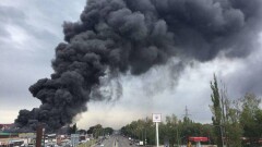 Высокий уровень загрязнения воздуха зафиксировал "Казгидромет" в районе горевшего склада в Алматы