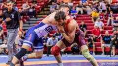Иранский борец не позволил казахстанцу Алишеру Ергали стать чемпионом мира