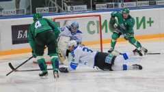 "Барыс" вырвал победу у "Салавата Юлаева" в КХЛ, проигрывая со счётом 2:3