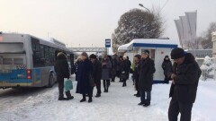 Общественный транспорт Алматы не выдержал морозов из-за летней солярки 