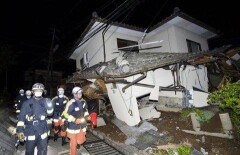 В Японии уточняют число жертв сильного землетрясения