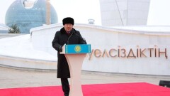 Назарбаев открыл монумент "Ұлы Дала елі" на территории ЭКСПО