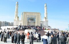 Сергей Кулагин открыл в Кокшетау мечеть-долгострой
