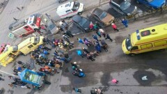 В центре Мурманска автомобилист сбил пять человек и скрылся