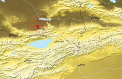 Землетрясение произошло на юге Казахстана