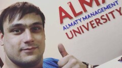 Илья Ильин стал студентом алматинского вуза