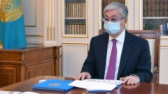 Касым-Жомарт Токаев принял управляющего МФЦА Кайрата Келимбетова