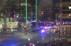 В сети появилось видео расстрела американских полицейских в Далласе 