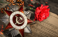 "Катюшу" на казахском языке спели под звуки саксофона и домбры