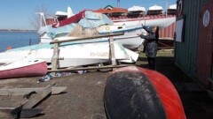В яхт-клубе Караганды сгорели 15 лодок и катамаран