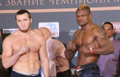 Денис Лебедев защитил чемпионский титул победив по очкам