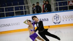 Казахстанцы победили в первый день чемпионата по фигурному катанию в Алматы