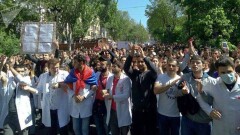 Акции протеста возобновились в Ереване