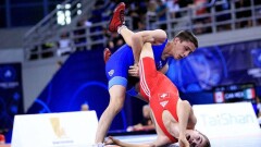 Казахстанский борец Жохангир Ахмаджанов проиграл в финале чемпионата мира