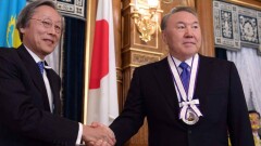 За вклад в ядерное разоружение Назарбаеву вручили премию культуры мира-2016