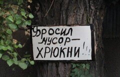 Найден альтернативный подход к засоряющим свой город алматинцам 