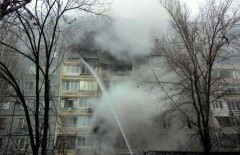Момент взрыва в Волгограде сняли очевидцы