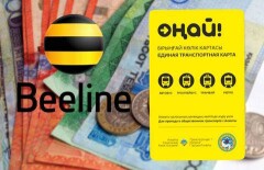 Абоненты Beeline смогут пополнять карты "Оңай" c помощью баланса мобильного телефона