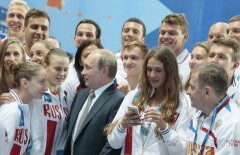 Владимир Путин заявил, что готов заняться водным поло