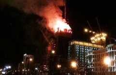 Стали известны предварительные причины крупного пожара в Астане