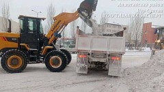 С улиц Нур-Султана вывезли почти 29 тысяч кубометров снега 