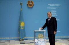 Нурсултан Назарбаев набрал 97,5% голосов избирателей - exit-poll