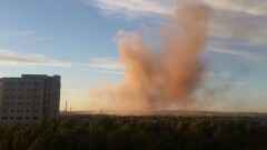 На медеплавильном заводе "Казцинка" вспыхнул пожар