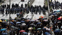 В Австралии тысячи человек устроили митинг, чтобы поддержать демонстрантов в Гонконге