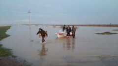 В Туркестанской области два села затопило из-за прорыва дамбы в Узбекистане