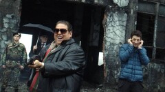 Джона Хилл, Майлз Теллер и Брэдли Купер на мальчишнике в Албании – в прокате "Парни со стволами"
