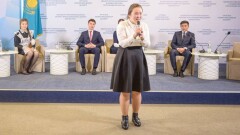 Театральная постановка старшеклассницы растрогала астанчан до слёз
