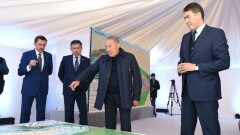 Назарбаеву показали план по дальнейшему развитию и застройке Астаны