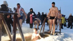 В Петропавловске в честь праздника Крещения Господня прошёл крестный ход