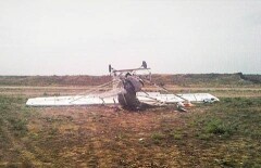 Казахстанский лётчик разбился в Астраханской области