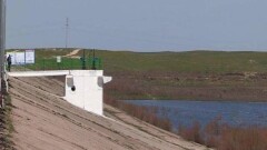 Водохранилище в ЮКО проходит испытания после капитального ремонта