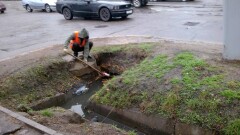 В Шымкенте из-за забитых арыков затопило целый район