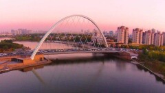 Движение на двух новых мостах в Астане откроют осенью 2018 года
