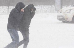 На север Казахстана надвигаются снегопады с метелями