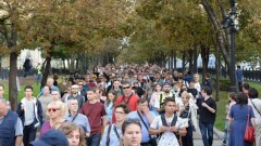 Несогласованный митинг за допуск независимых кандидатов в Мосгордуму начался в Москве