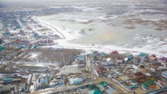 Бахыт Султанов облетел окраины Нур-Султана и проверил готовность к паводку