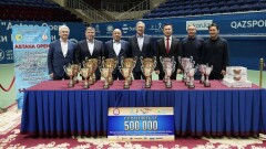 Международный турнир Astana Open среди теннисистов-любителей стартовал в Астане