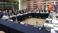 Аскар Мамин выступил на форуме "Евразийская неделя" в Ереване