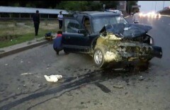 Жуткая авария с четырьмя пострадавшими произошла в Алматы