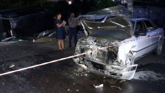 Скрываясь от дорожного патруля, водитель Audi разбил машину и едва не погиб