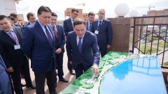 Аскар Мамин с рабочей поездкой посетил Акмолинскую область 