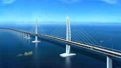 В Китае открыли самый длинный морской мост в мире протяжённостью 55 км