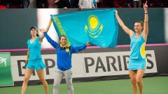 Звёзды казахстанского тенниса сыграют с Канадой на Кубке Федерации