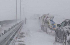 Из-за непогоды перекрыты дороги в нескольких регионах Казахстана