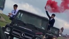 На водителя Gelandewagen из кортежа выпускников в Таразе составили три протокола